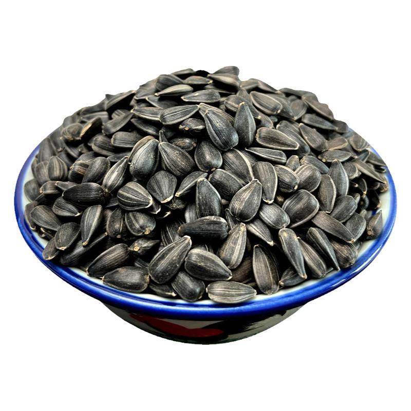 生黑珍珠小瓜子油嗑油葵籽玄凤鹦鹉鸟食仓鼠零食鸟粮鸽粮5斤包邮