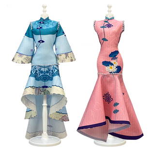 儿童diy手工服装设计少儿旗袍5岁手工材料包9套装8国风7玩具6制作