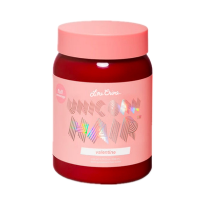 独角兽染发膏红色染发剂薄藤紫