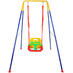 儿童摇篮椅吊椅秋千家用婴儿幼儿室内哄娃简易秋千板支架迁秋户外