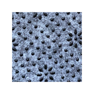 tufting专用地毯底布戳戳绣地毯防滑底布PVC梅花滴塑布防滑封底布