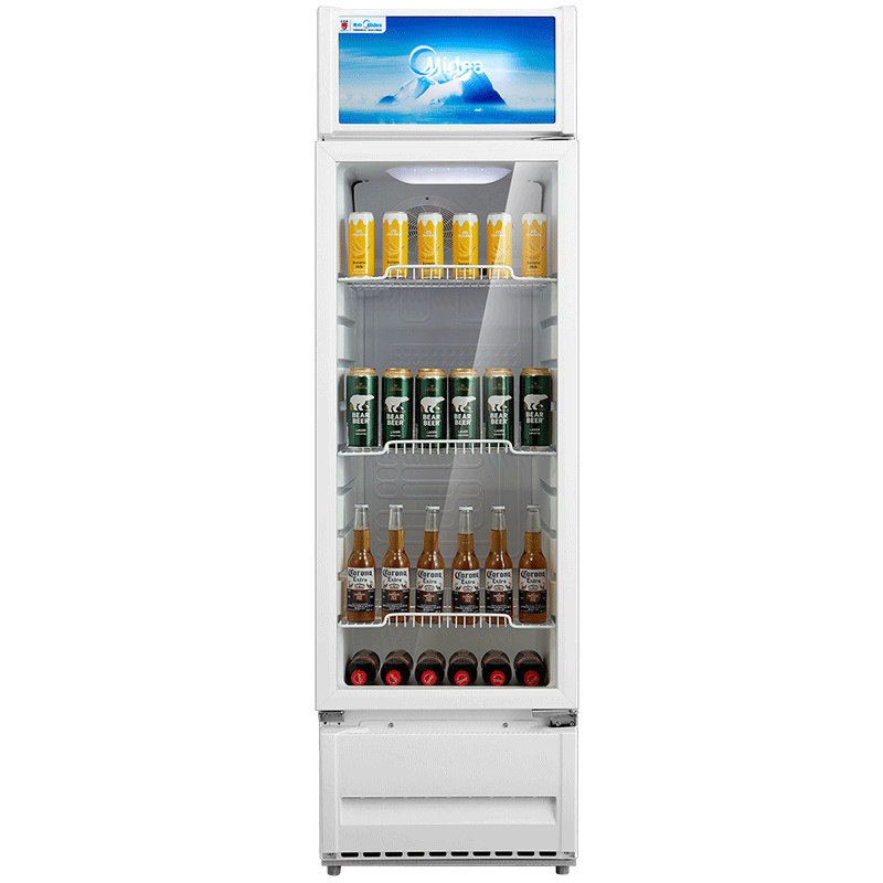 美的展示柜冷藏保鲜柜商用冰箱