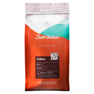 Juan Valdez胡安帝滋哥伦比亚单一产区-托利马单品手冲咖啡豆454g