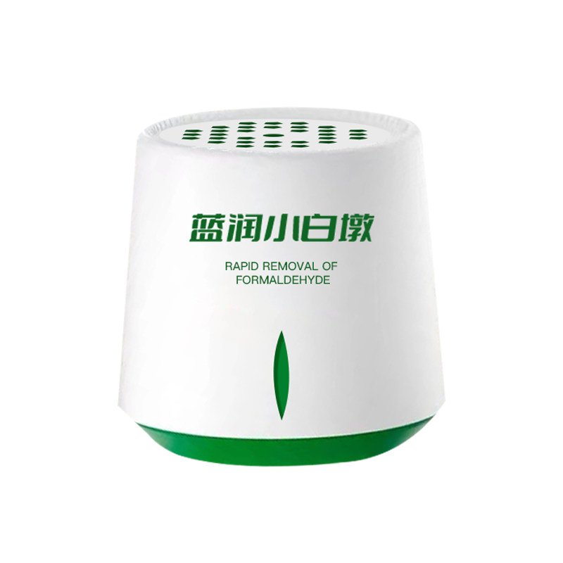 蓝润小白墩去除甲醛果冻强力型清除剂新房装修家用汽车吸除味魔盒