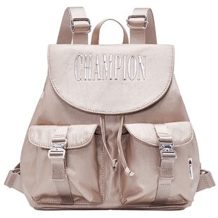 Champion冠军25秋冬新款双肩包女墩墩包大容量书包男校园轻便背包