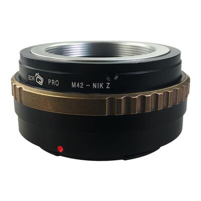 BOR 转接环 M42-NIK Z带联动顶针挡板适配所有M42卡口镜头复古