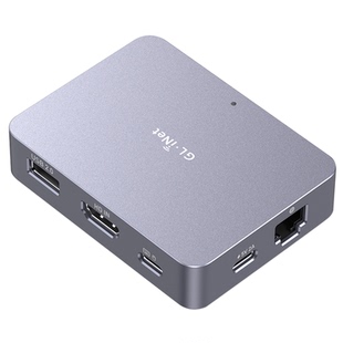 glinet RM1 IPKVM无网远程控制办公远程桌面盒子神器键鼠共享overip工业医疗机房运维bios监测SSH服务器