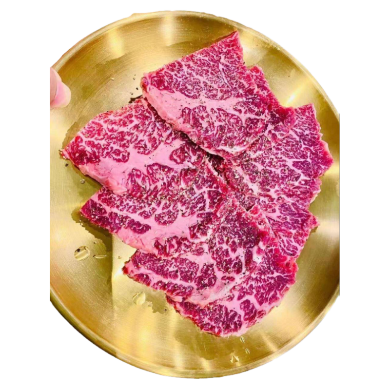 秒发3斤国产m3横膈膜安牛排切片格斯粗修鲜原切烤肉清真套餐