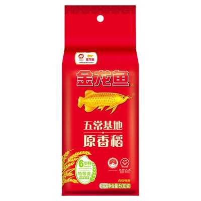 金龙鱼东北五常大米原香稻500g