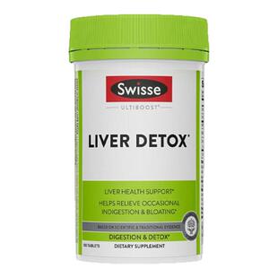 Swisse护肝片奶蓟草水飞蓟男士女性加班熬夜养肝护胃常备进口正品