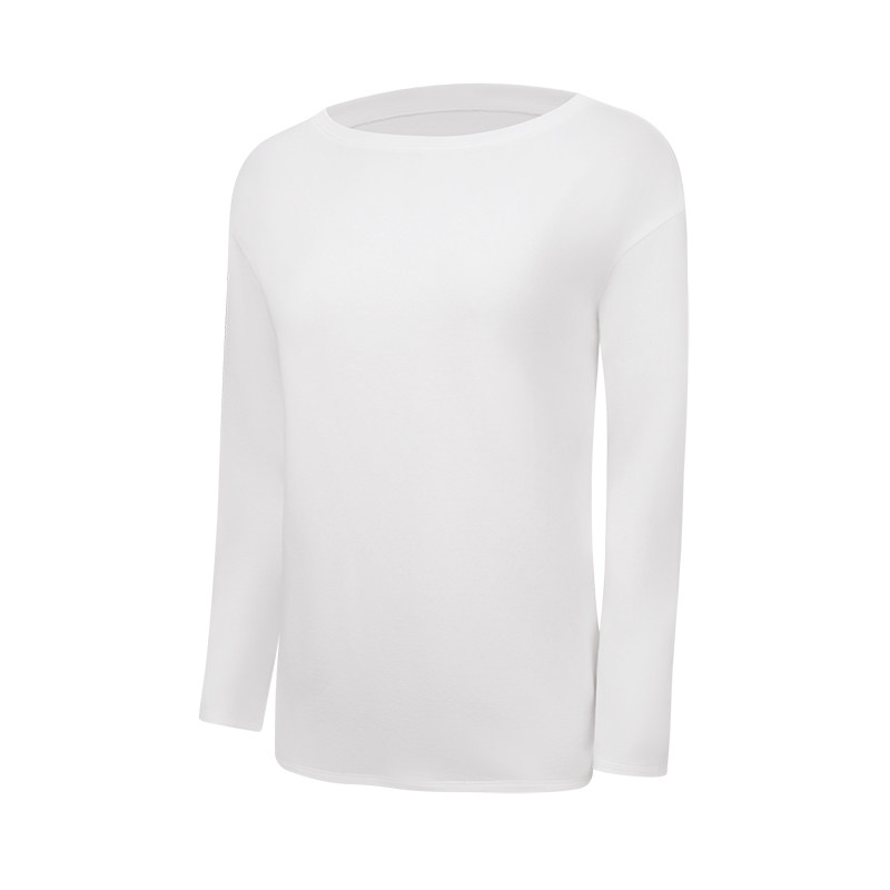 Tie-Back 女士后侧系带船型领口长袖 T 恤丨lululemon丨LW3KAES