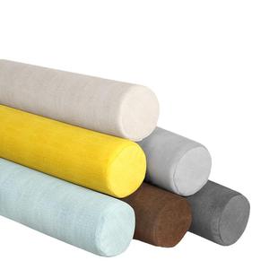 沙发头枕靠头圆柱形腰枕腰靠垫增高长条靠枕圆形加高腰靠枕头定制