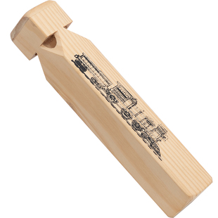 奥尔夫乐器火车笛幼儿童木质玩具汽笛吹奏乐器火车汽笛声音效乐器