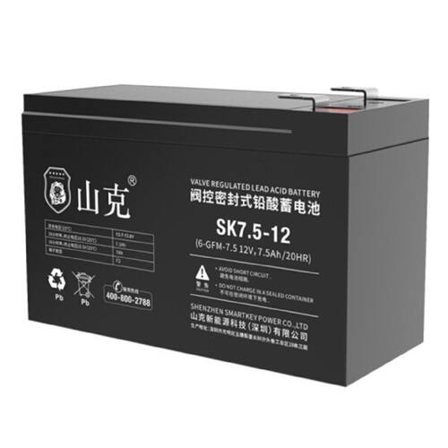 山克蓄电池SK381212V38AH机房UPS电源配套消防照明EPS直流屏