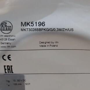 议价IFM MK5196 MK5214 MK5300 MK5301 全新原装正品易福门  现货