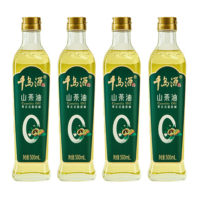 千岛源0反山茶油500ml*4瓶