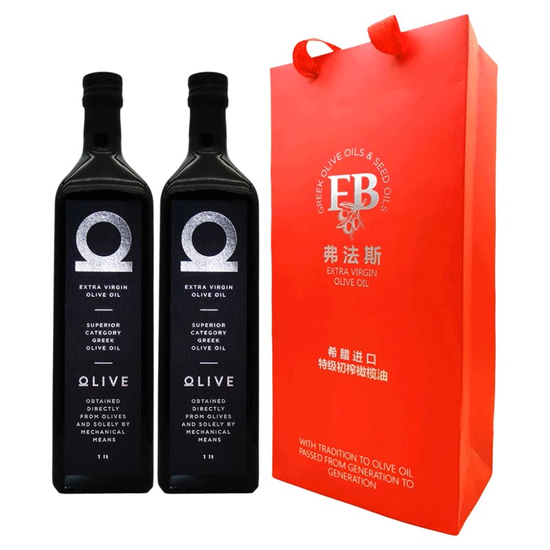 希腊进口特级初榨橄榄油礼袋装