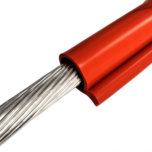 10kv卡扣式高压电线保护绝缘护套35KV电缆裸导线开口硅胶绝缘套管