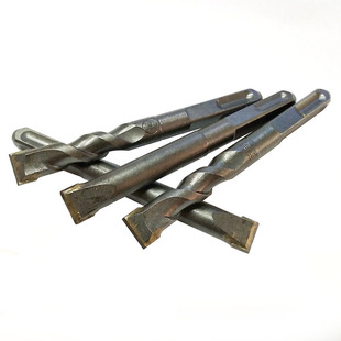 电锤方柄钻头铲墙破石錾子四坑冲击钻合金凿头混泥土开槽水电凿子