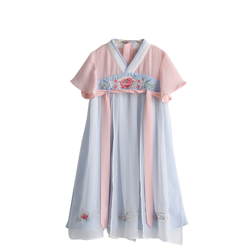 5片透色襦裙夏季汉服超仙女