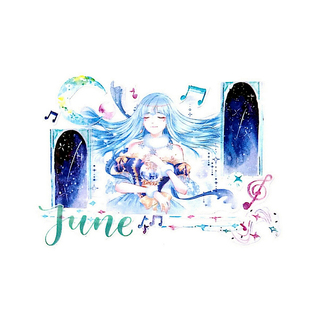 原创特油手绘手账胶带贴纸梦幻空间系列南柯一梦意境装饰背景素材