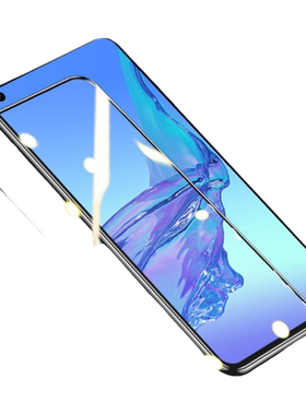适用oppoa32系列抗指纹钢化膜