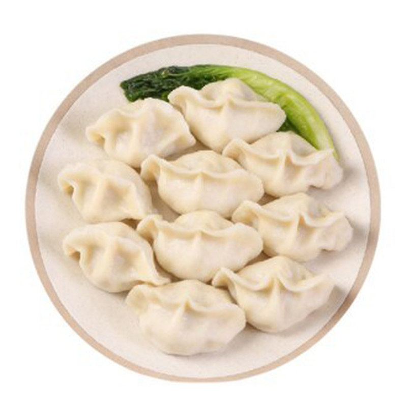 野人日记魔芋青花椒鱼水饺轻食早餐半成品加热即食鱼肉饺子