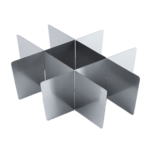 九宫格关东煮格子盆12隔板关东煮锅九格麻辣烫锅分格格子商用摆摊