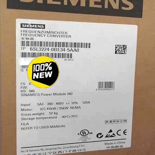 【询价】6SL3224-0BE34-5AA0 PM240功适用