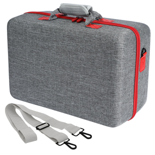 索尼PS5收纳包PS5游戏主机全套收纳盒硬壳免拆底座手提防水便携包