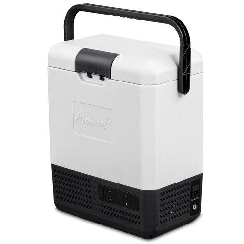 冰虎车载冰箱压缩机制冷12V24V冷藏冷冻车家两用手提电冰箱小冰柜