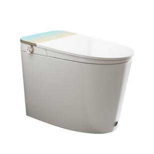 帝王洁具一体式全自动智能马桶虹吸翻圈盖泡沫坐便器可冲洗屁股