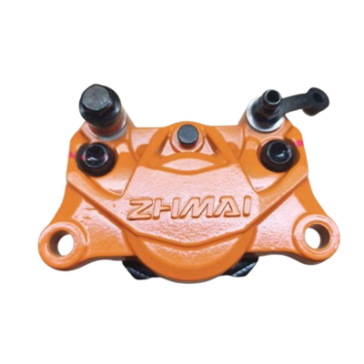 适用雅迪台铃智迈电动车改装下泵虎贲小螃蟹刹车对置缸孔距84卡钳