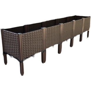 家庭蔬菜花卉种植箱 花盆 阳台植物花槽 宽30宽60cm长方形果树盆