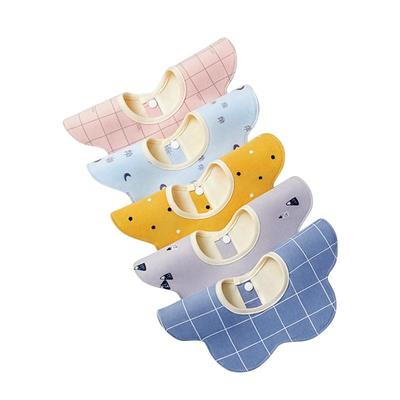 口水巾婴儿纯棉围嘴新生宝宝