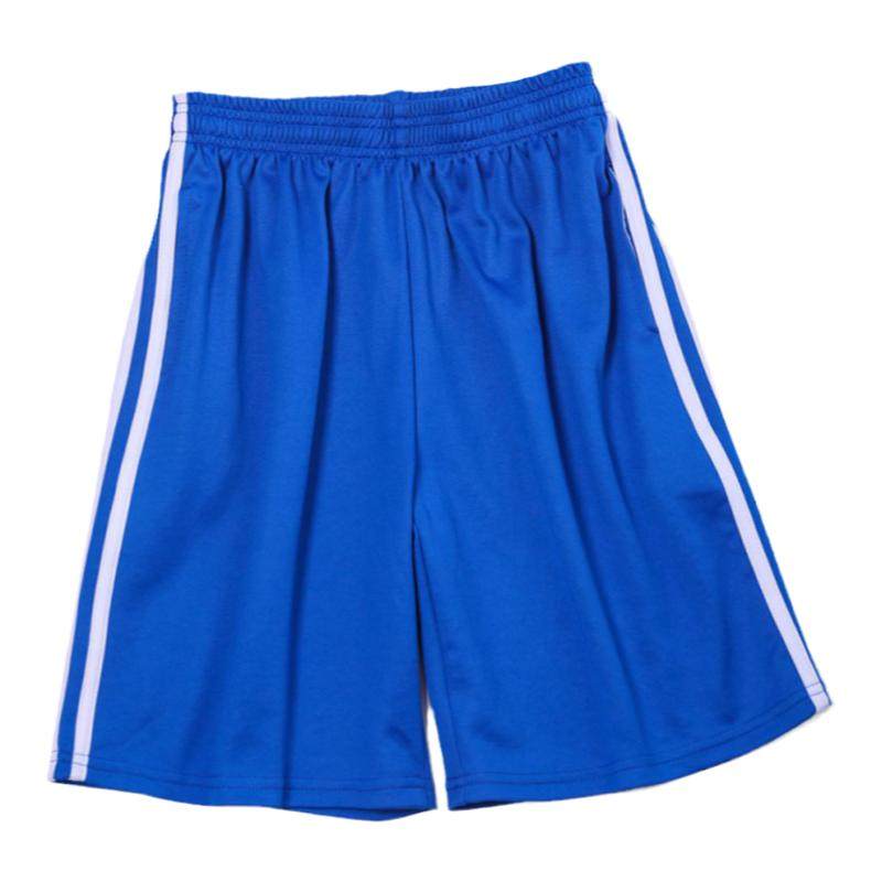 深圳校服裤子短裤夏季速干蓝色薄