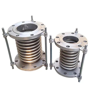 304不锈钢补偿器波纹管膨胀节 蒸汽管拉杆法兰式DN150 100伸缩节