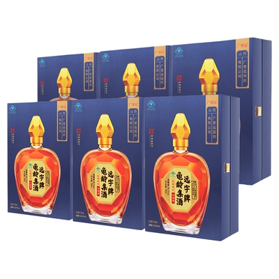 广誉远龟龄集酒700ml*6延缓衰老