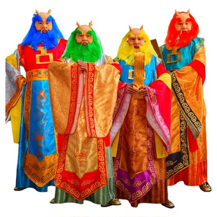 西游记四海龙王演出服装成人86版东海西海南海北海婚庆礼服写真