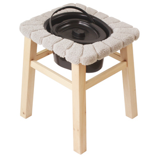 坐便椅老人孕妇成人实木凳子蹲便可移动马桶家用上厕所便携坐便器