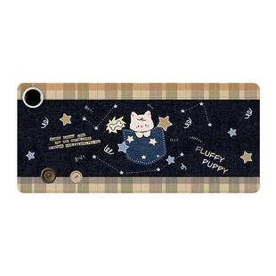 新通路牛仔猫猫加热鼠标垫超大号办公室桌面速热暖手垫男女恒温六档定时关机电热暖桌垫书桌写字学生发热垫