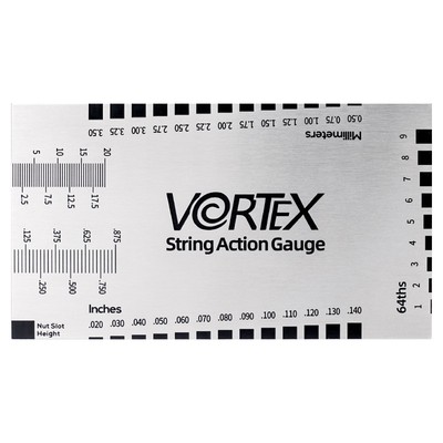 vortex吉他弦距卡尺琴颈民谣
