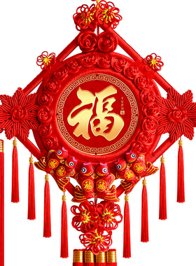 福来祥中国结挂件新款纯手工编