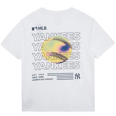 MLBxFANATICS联名短袖T恤男女