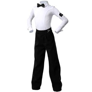 赛域专业拉丁舞比赛服男童规定服套装少儿童艺考级通用标服标准服