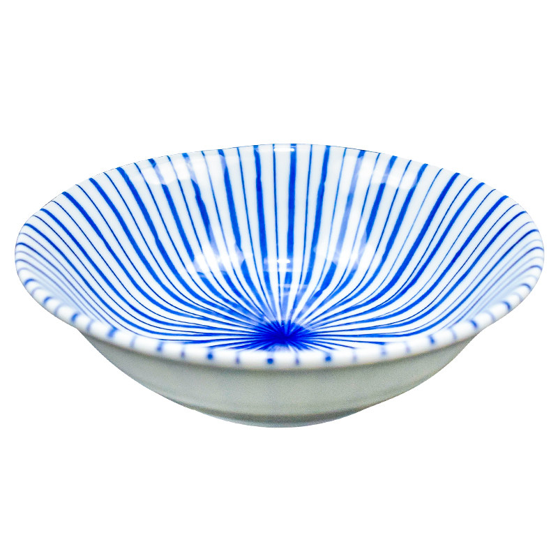 美浓烧陶瓷餐具日式家用青花钵碗