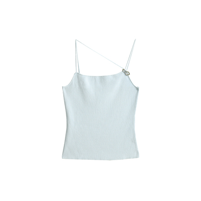 POPCHRIO多层肩带针织吊带背心