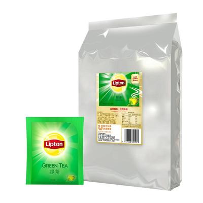 立顿绿茶包独立包装茶叶包80袋装