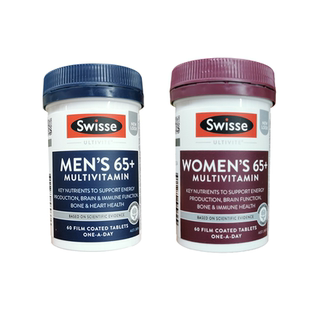 澳洲Swisse斯维诗中老年男女性人士65岁+以上综复合维生素60/90粒