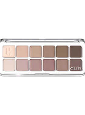CLIO珂莱欧十二色眼影盘自然提亮
